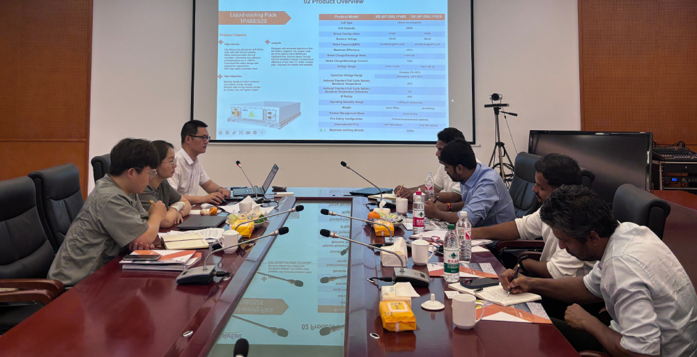 عملاء الهند مدح Solareast Battery Energy Storage Factory